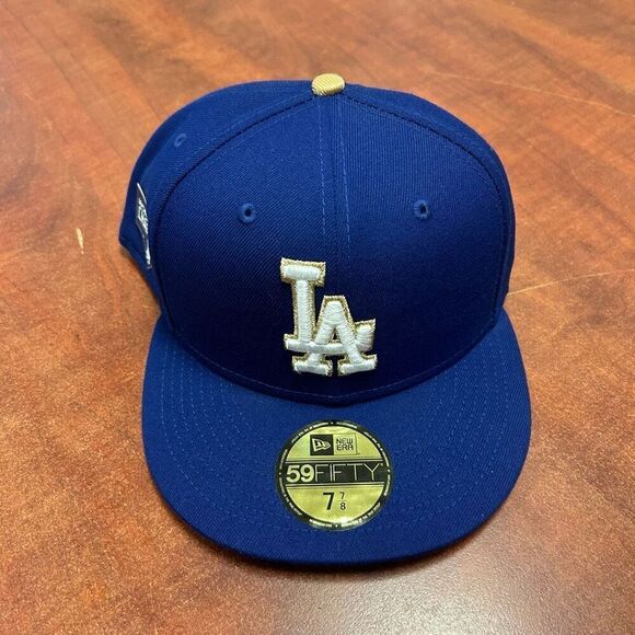 Los Angeles Dodgers World Series Champions 2020 New Era size 7 7/8 - Picture 8 of 8